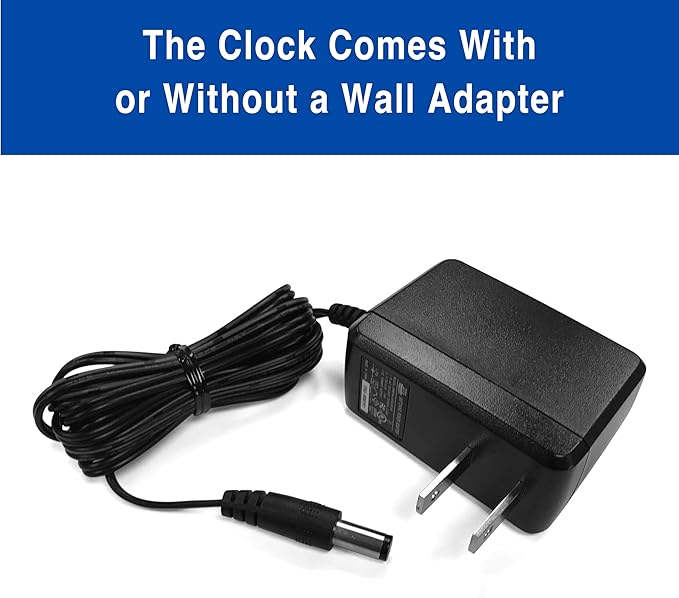 MEDCENTER Talking Alarm Clock HSA/FSA, Medication Pill Reminder Clock, Alarm Clock for Dementia, Hearing, Visually impaired Seniors-Digital Clock Ex Large White - Gift for Mom, Dad, Elderly, Seniors
