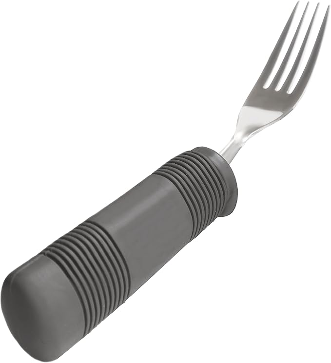 Rehabilitation Advantage Weighted Fork with Rubber Handle