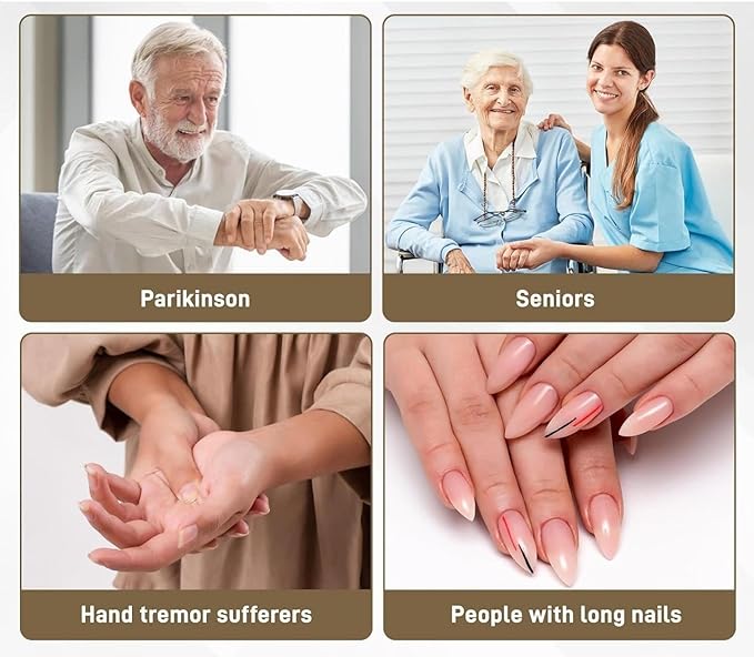 Easy Button Hook, Steel Button Helper Tool for Elderly, Wide Wood Handle Buttons Fastener Device Assist Dressing Aid Tool for Seniors One Hand - Small Button and Universal