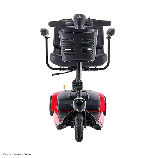 Rascal Venture 3-Wheel Portable Mobility Scooter for Travel, Easy Disassembly, Compact Design, 300 lb Capacity, Battery Included