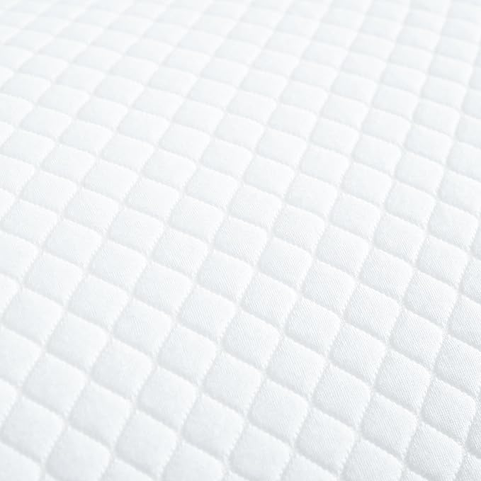 Wedge Pillow Headboard Queen - Ergonomic Support for Sleeping, Post-Surgery, Acid Reflux Relief, and More - CertiPUR-US Certified Memory Foam & Removable Cover, Wedge for Headboard Gap, Queen