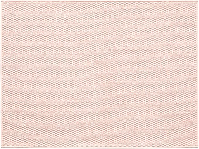 TYUU Large Bathroom Rugs Non Slip Washable Bath Rugs Super Absorbent Bathroom Rug Thin Quick Dry Low Pile Bath Mats, Pink 36"x48"