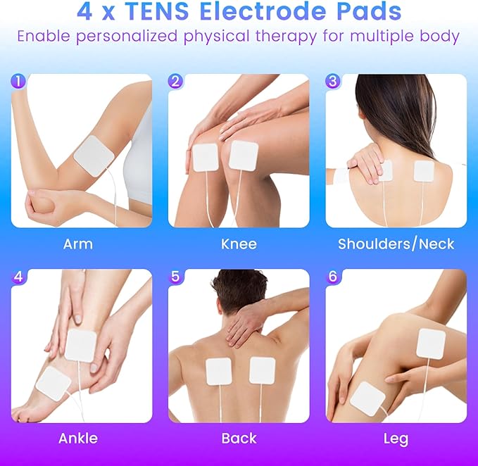 EMS Foot Massager with Infrared Therapy for Neuropathy,Foot Circulation Stimulator for Pain Relief,10 Modes & 20 Strengths for Plantar Fasciitis,Swelling,Cramps,RLS