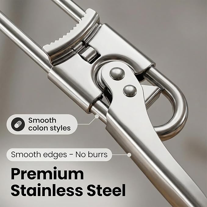 2 Pcs Extended Jar Openers for Weak Hands, Adjustable Stainless Steel Bottle Opener, Can Opener for Seniors with Arthritis, Large and Small Lids Gripper Household Tool, Kitchen Accessories