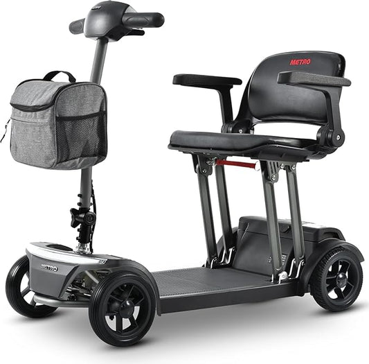 Electric Mobility Scooter for Adults 4 Wheel Mobility, 265lbs Max Weight 12AH Lithium