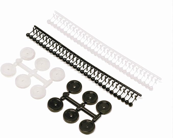 Singer Replacement Buttons & Fastener Notion, 1 Count (Pack of 2), White