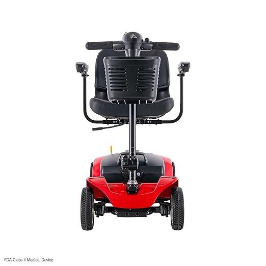 Rascal Venture 4-Wheel Portable Mobility Scooter for Travel, Easy Disassembly, Compact Design, 300 lb Capacity, Battery Included