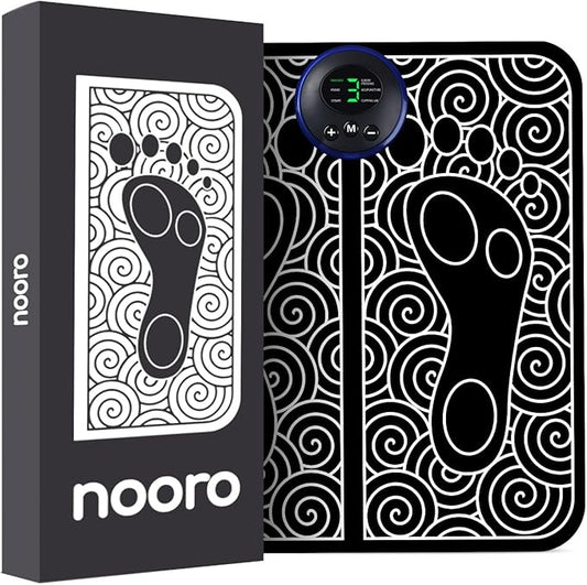 nooro Portable Foot Massager – Soothing Comfort for Tired Feet – 6 Adjustable Vibration Modes & 15-Minute Auto-Timer – Lightweight & Portable for Daily Relaxation