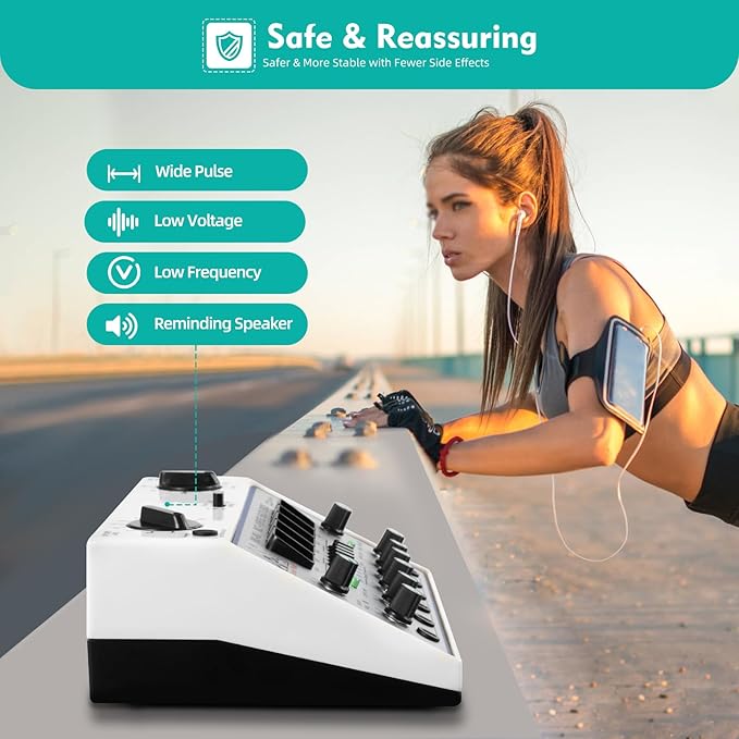 KWD-808I Electric Acupuncture Stimulator Machine - 6 Output Professional Electrotherapy Device with Acupoint Detection, 5 Waveforms & Dual Power Supply for Home Pain Relief Treatment