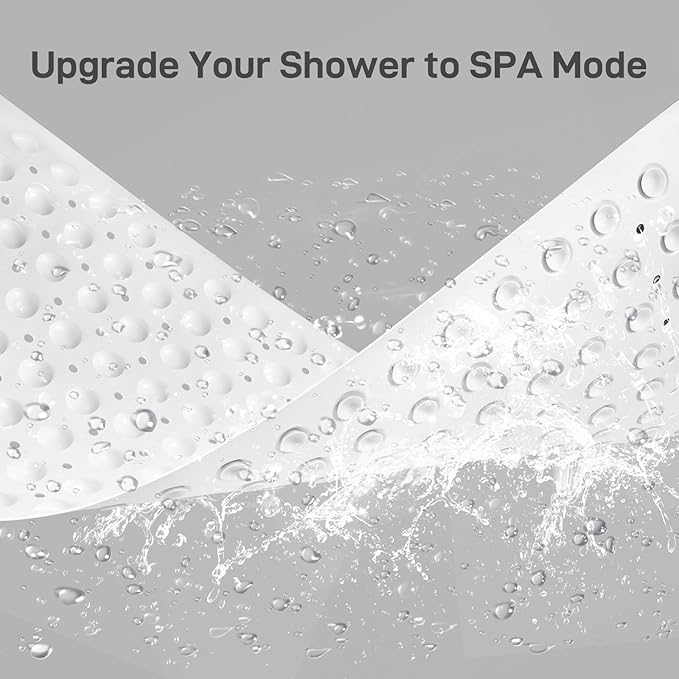 WarmSnow Long Bathtub Mat Non Slip 39.5 x 16 Inch, Inside Shower Mats with Suction Cups & Drain Holes, Soft TPE Bath Mat for Tub, Quick-Drain Bathroom Floor Mats, White