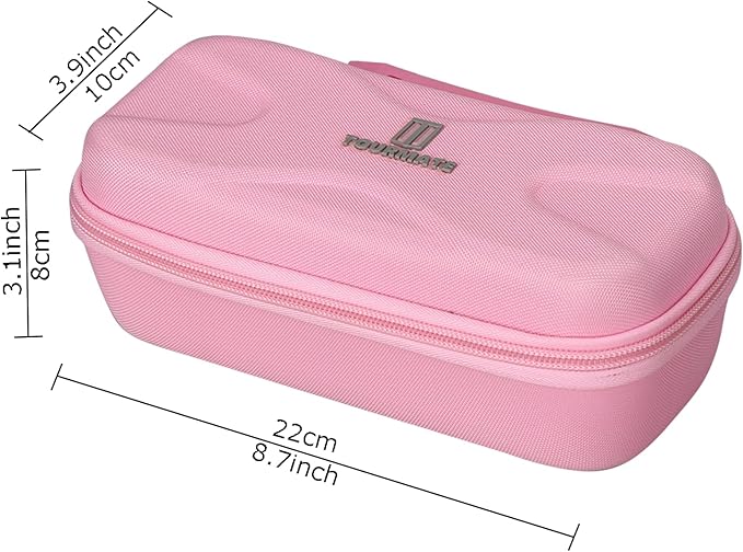 Tourmate Hard Travel Case for Portable Cordless Electric Waist Belt Device, Fast Heating Pad, Case Only