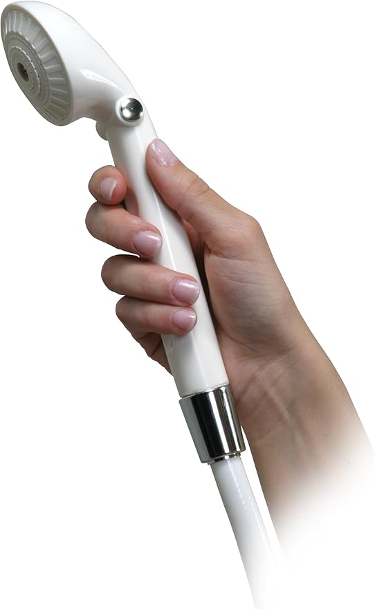 Drive Medical Deluxe Shower Spray, White, Pack of 2