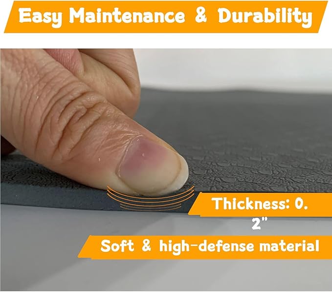Under Desk Elliptical Equipment Mat, Electric Leg Foot Exerciser Machine Mat while Sitting for Seniors, Anti-slip and Lightweight Ellipse Rubber Matt to Protect Concrete, Hardwood Floors,Carpet