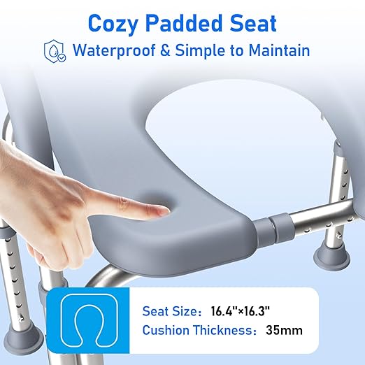 Raised Toilet Seat with Handles,Adjustable Height & Width 400lb Capacity Toilet Seat Risers,Secure Support for Seniors, Bariatric & Disabled,Fit Any Toilet for Easy & Independent Use
