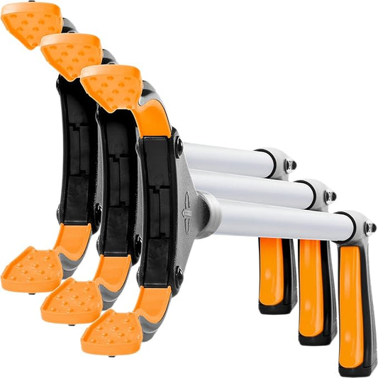 EZPIK Pro 34" Grabber Reacher Tool for Seniors - Grabbers for Elderly Reaching Tool Heavy Duty Pickup Trash Picker Upper Equipment - Claw Grabber Stick for Reaching Aids, Weed Gripper 3-Pack