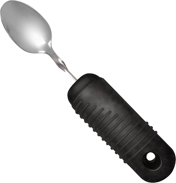 Rehabilitation Advantage Easy Grip Utensil Set with Weighted Built-up Handles