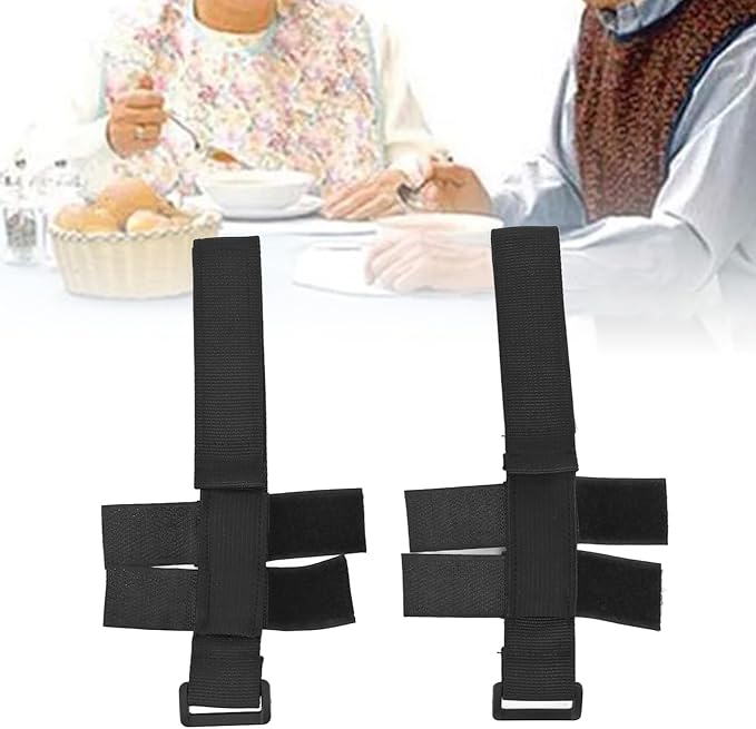 Universal Cuff, Utensil Holder for Holding Utensils, Adjustable Gripping Strap, Eating Aid for Elderly or Individuals with Weak Grip, Makes Mealtime or Other Activities Easier