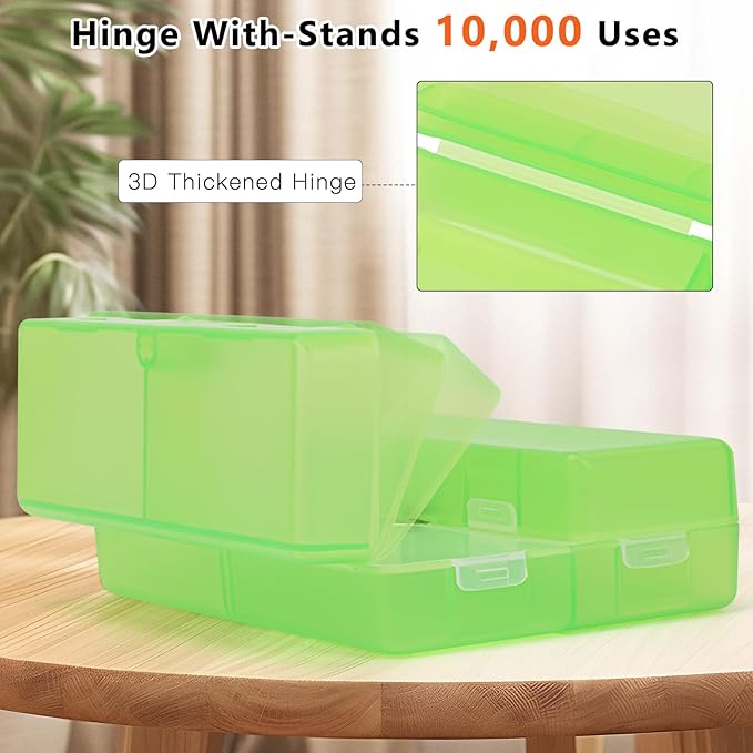 FYY Daily Pill Organizer,7 Compartments Portable Pill Case Travel Pill Organizer,[Folding Design] Large Pill Box for Purse Pocket to Hold Vitamins,Cod Liver Oil,Supplements and Medication-Clear Green