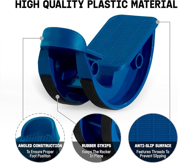 Yes4All Foot Rocker, Effective Calf Stretching and Foot Massager Stretcher for Plantar Fasciitis Relief, Improved Flexibility, Ergonomic Design for Home Exercise