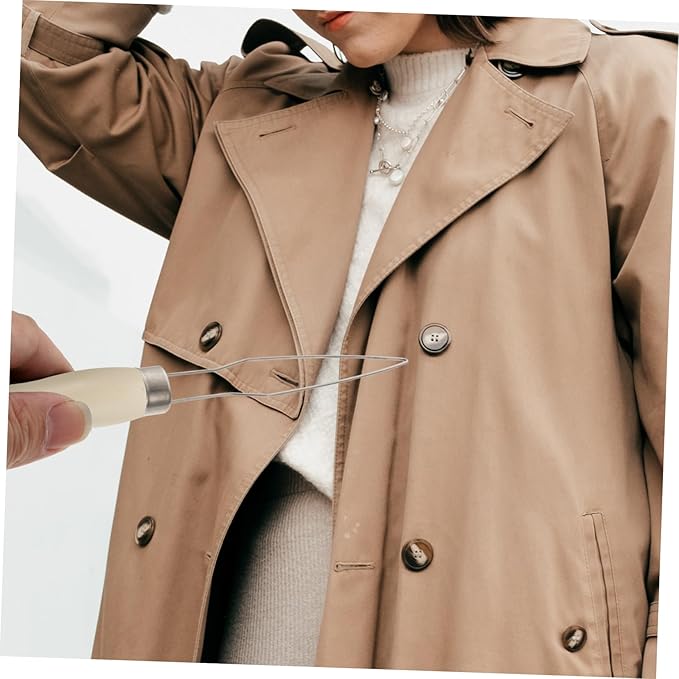 COLLBATH 3Pcs Assist Device Tool Quick Button for Shirts Coats Zippers for Seniors and Individuals with Dexterity