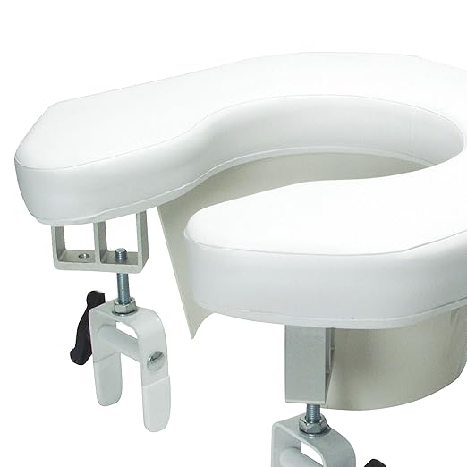 Graham-Field 6497A Lumex Raised Toilet Seat Riser, Padded & Cushioned, Fully-Adjustable Height & Angle