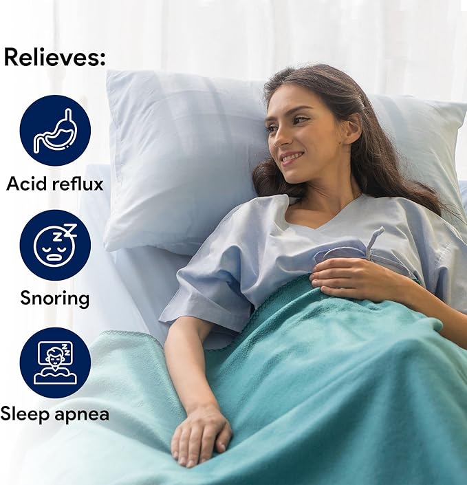 ProHeal Foam Bed Wedge Pillow, Multipurpose - Perfect for Leg and Back Elevation - Anti Snore, Anti Acid Reflux - Relieves Shoulder Pain - 23" x 23" x 10"