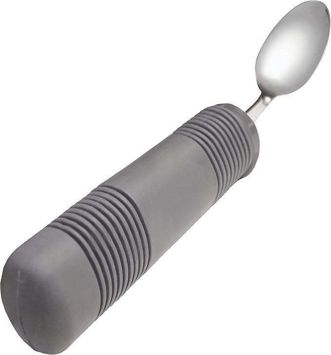 Rehabilitation Advantage Weighted Teaspoon with Rubber Handle