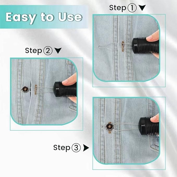 Button Hook for Seniors, Wedding Dress Button Hook and Zipper Pull Button Hook Tool, Button Hole Helper Tool One Handed Gadgets Adaptive Equipment