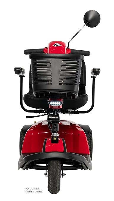 Rascal Conquest 3-Wheel Heavy-Duty Outdoor Mobility Scooter, Long-Range Battery-Powered Electric Travel, 350lb Capacity, Battery Included