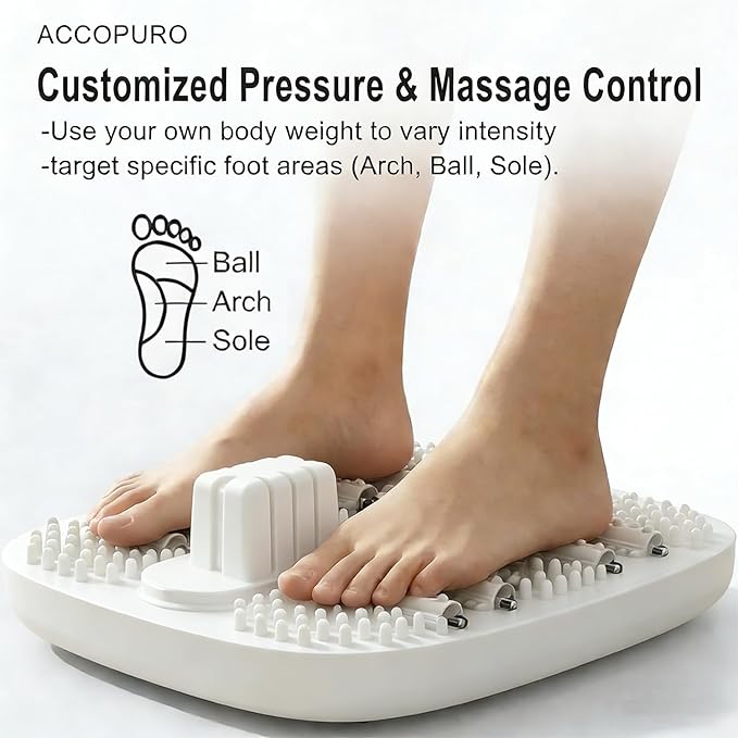 Foot Spa Bath Massager with Heat & Bubbles, Foot Soaking Tub with UV Ozone Refresh & Adjustable Temperature, Manual Rollers, Feet Soaker Gift Set with Bath Salts for Parents & Couples (White)
