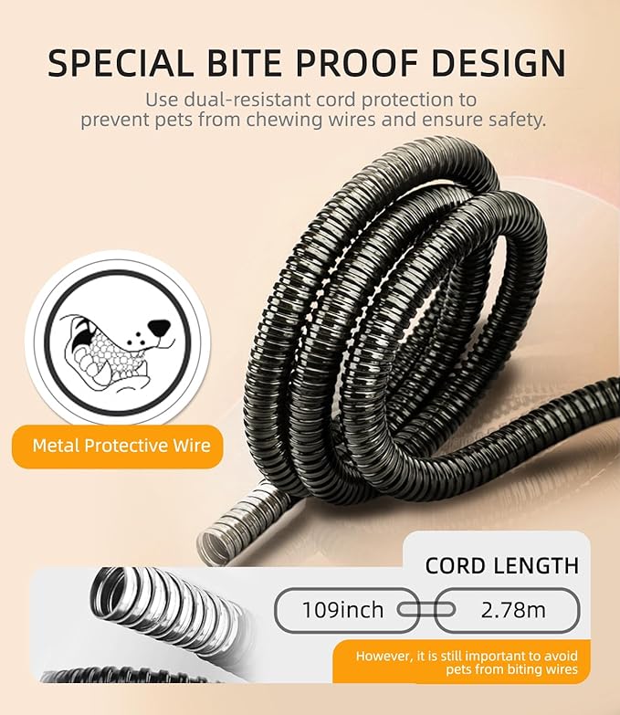 Pressure Activated Pet Heating Pad 18 x 15,Gravity Sensing,Automatic or Manual Mode,Heated Dog Bed with Timer,Adjustable Temperature