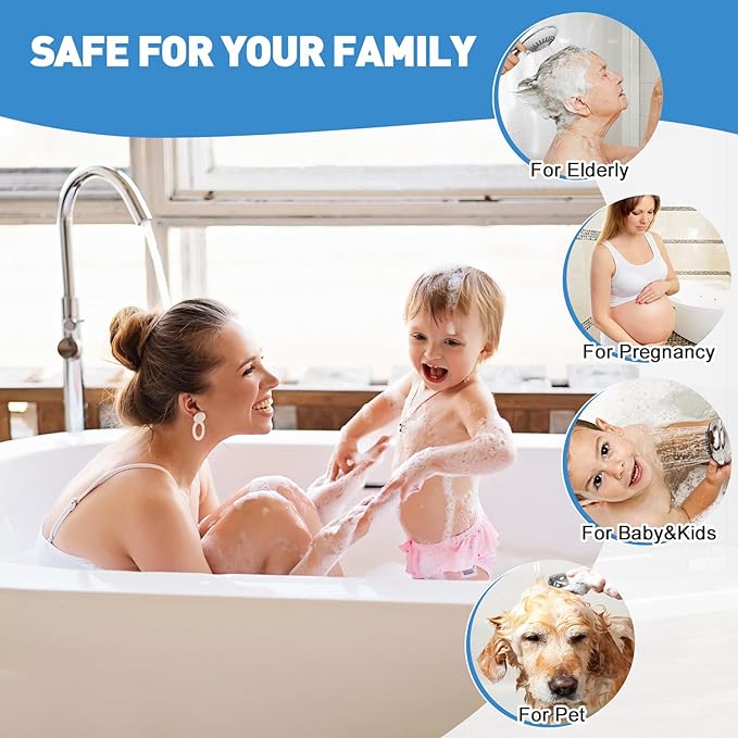 Square Shower Mat Non Slip: 27 x 27 Inch Extra Large Shower Mats with Drain Hole in Middle - PVC Loofah Anti Slip Shower Floor Matt for Inside Shower