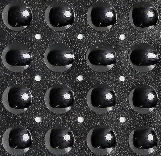 Extra-Long Non-Slip Bathtub & Shower Mat 39”x16” (Smooth/Non-Textured Tubs Only) Safe, Clean, Machine-Washable, Superior Grip&Drainage, Vinyl, Opaque Black