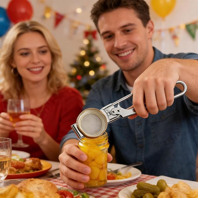 Can Openers For Seniors,Kitchen Utensil With Easy Grips | Bottle Opener,For Camping Drinks Beer Consumption Kitchen Chef Weak Hands And Seniors