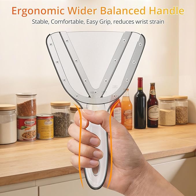 NileHome Jar Opener for Weak Hands, Seniors with Arthritis, Bottle Opener Jar Lid Opener for Arthritic Hands Multifunctional Can Openers for Seniors Get Lids off Easily & Grey