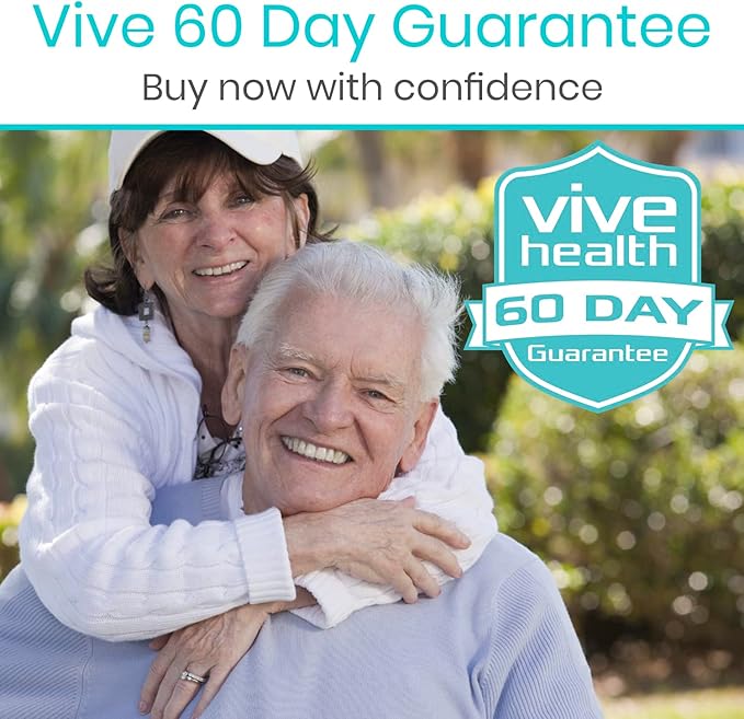 Vive Floor to Ceiling Grab Bar - Stand Assist Aid for Elderly - Shower Safety Bar for Seniors - Stand Assist Transfer Pole - Shower Support Pole - Toilet Rail for Disabled & Handicap Security