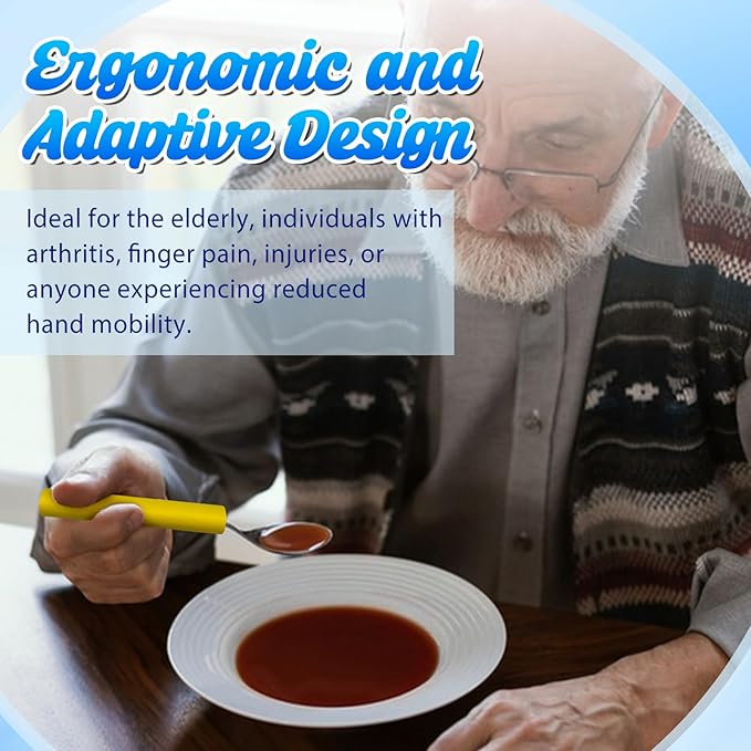 9 Pack Foam Grip Tubing for UtensilsToolsPens - 3 Sizes, Comfort Grip for Elderly, Disabled, Arthritis, Multicolor