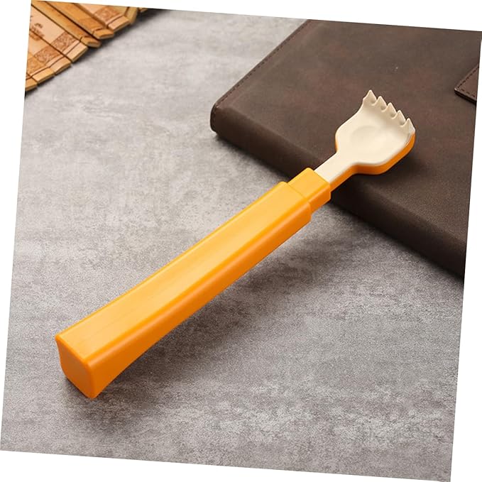 Telescoping Back Scratcher for Easy Itch Relief Portable Scratching Tool for Hard Reach Areas Lightweight Handheld Massage Device for Seniors and Disabled Users