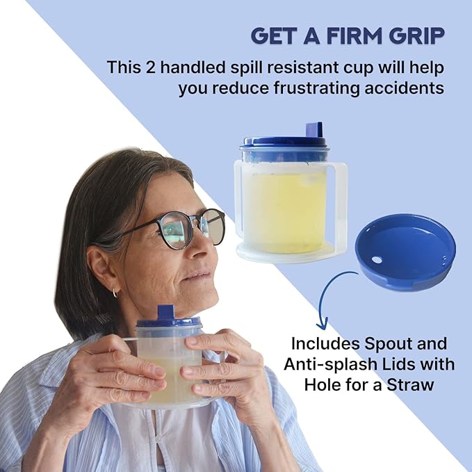 Adult sippy cups for elderly spill proof with straw Adult sippy cup for elderly spill proof | Spill proof cup | Set of 5 pcs with stainless steel straws and dishwasher