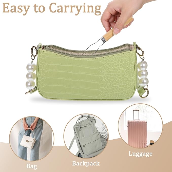 3Pcs Easy Button Hook Comfort Wide Grip Button Assist Device Buttons Helper Tool with Easy-Grip Wooden Handle Buttons Hook Assist Device for Limited Dexterity Caused
