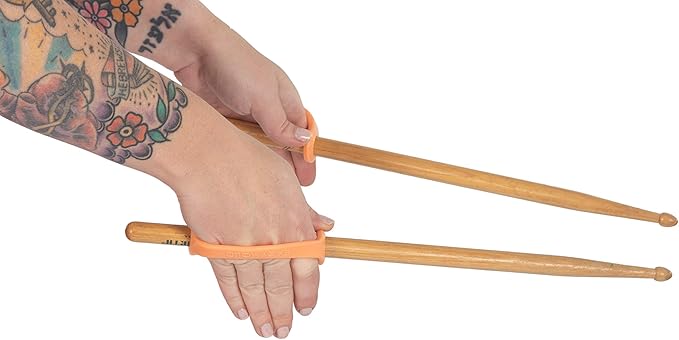 EazyHold Silicone Universal Cuff Aid for Limited Hand Grip, Cerebral Palsy, Therapy, Adaptive Eating Tableware Spoon Fork Holder, Disabled Assistive Equipment (Youth to Adult-5 Pack)