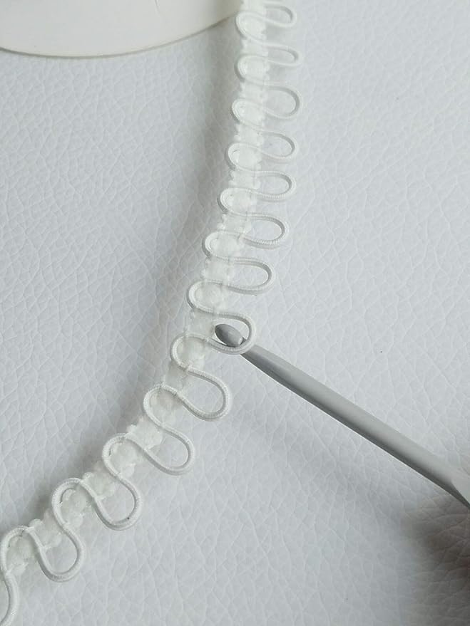 Nakpunar Crochet Button Hook Tool for Bridal Button Loops - to Fasten The Buttons on Wedding Dresses, Bridal Trains, and Formalwear - Gentle on Lace, Satin - Seamstress Essential (Assorted Color)