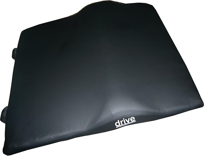 Drive Medical General Use Extreme Comfort Wheelchair Back Cushion with Lumbar Support, 18"