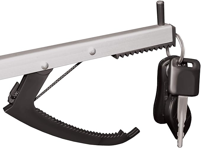 Rehabilitation Advantage 32" Aluminum Reacher Grabber with Magnetic Tip and Rubberized Jaws – Lightweight, Rigid, Extra-Long Reaching Aid for Seniors, Limited Mobility, and Arthritis. 2-Pack