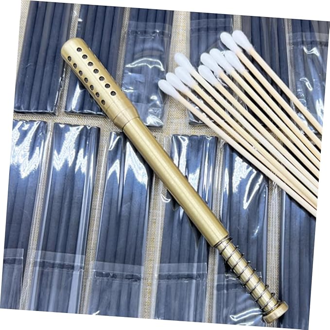 FOMIYES 3pcs Moxibustion Stick Roller Muscle Knot Remover Guasha Massage Tool Body Moxas Rod Stick Heat Therapy Elderly Exercise