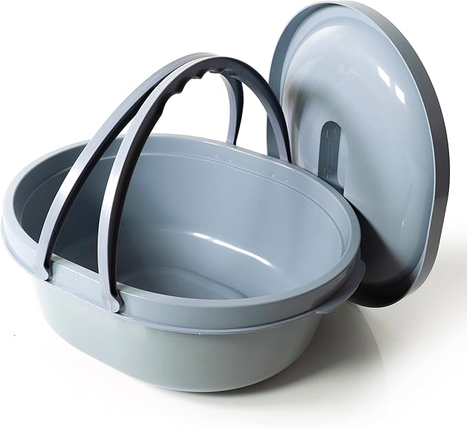 PATSONᵀᴹ Stand Alone Raised Toilet Seat with Padded Handles and Adjustable Legs - Raised Commode for Elderly - 400lb - Fits Directly Over Your Existing Toilet. No Tools Required.