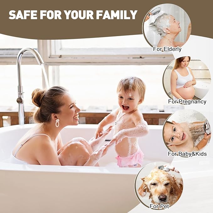 Square Shower Mat Non Slip: 24 x 24 Inch Extra Large Shower Mats with Drain Hole in Middle - PVC Loofah Anti Slip Shower Floor Matt for Inside Shower