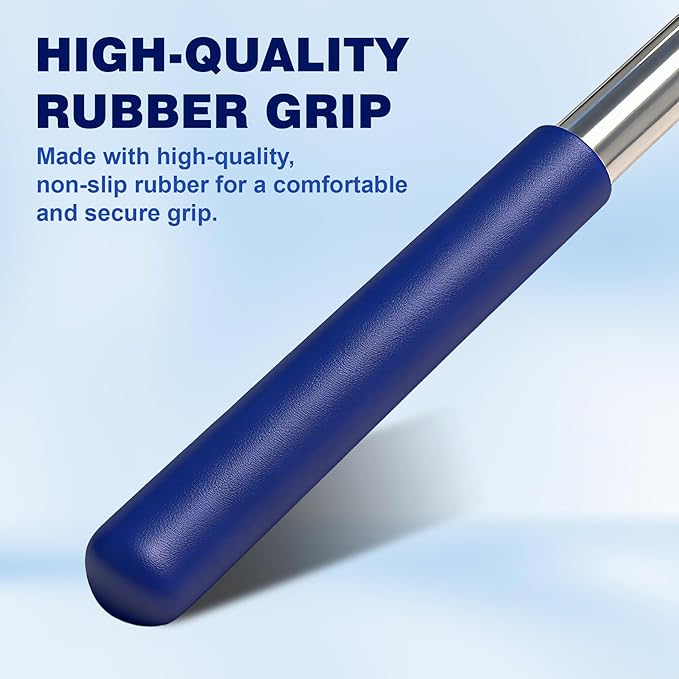 Golf Ball Retriever Telescopic for Water, GolfBall Grabber Tool, Golf Accessories Gifts for Men, Women & Golfers, Golf Balls Picker with Stainless Steel Shaft&Non-Slip Rubber Grip