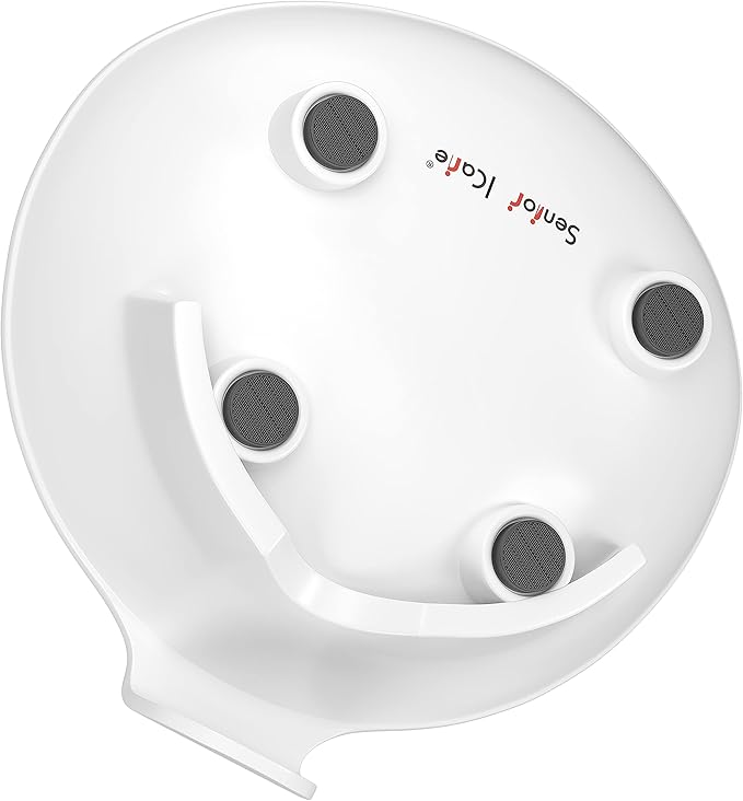 Adaptive Feeding Bowl for Elderly and Disabled Adults – Non Spill Scoop Bowl for One-Handed Eating, Arthritis, Parkinson’s and Stroke Recovery Eating Aid by Senior ICare