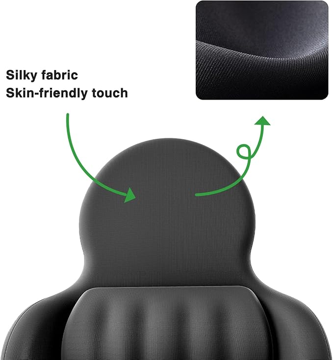 Lumbar Support Pillow for Office Chair Car Back Support Pillow, 45D slow rebound memory foam Gaming Chair Desk Chair Back Cushion for Lower Back Pain Relief, Dynamic support module,Ergonomic Back Rest